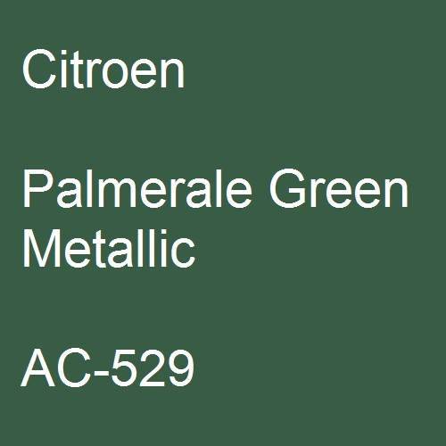 Citroen, Palmerale Green Metallic, AC-529.